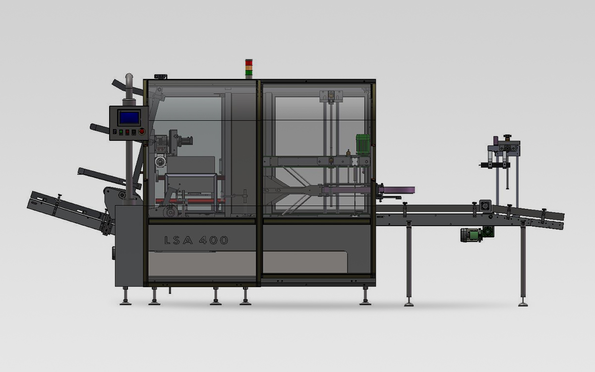 Industrial automation | Alci Group Side Loading Automatic Case Packer ...